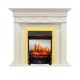 Каминокомплект Corfu - Слоновая кость с очагом Fobos FX M Brass Royal Flame