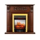 Каминокомплект Venice - Махагон коричневый антик с очагом Fobos FX M Brass Royal Flame