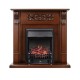Каминокомплект Venice - Махагон коричневый антик с очагом Fobos FX Black Royal Flame