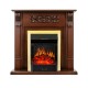 Каминокомплект Venice - Махагон коричневый антик с очагом Majestic FX Brass Royal Flame