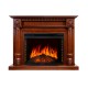 Каминокомплект Edinburg - Орех с очагом Dioramic 33 LED FX Royal Flame