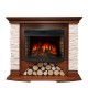 Каминокомплект Village - Орех с очагом Dioramic 25 LED FX Royal Flame