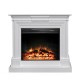 Каминокомплект Chelsea - Белый с очагом Jupiter FX New Royal Flame
