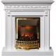 Каминокомплект Valletta - Белый (Ширина 1040 мм) с очагом Atherton Dimplex