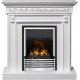 Каминокомплект Valletta - Белый (Ширина 1040 мм) с очагом Flagstaff Dimplex