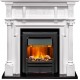 Каминокомплект Oxford - Белый с очагом Brookline Black Dimplex