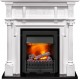 Каминокомплект Oxford - Белый с очагом Danville Black FB2 Dimplex