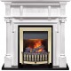 Каминокомплект Oxford - Белый с очагом Danville Brass FB2 Dimplex