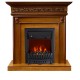 Каминокомплект Valletta - Орех с очагом Aspen Black Royal Flame