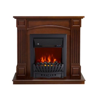Каминокомплект Boston - Темный дуб (Высота 925см) с очагом Aspen Black Royal Flame Каминокомплект Boston - Темный дуб (Высота 925см) с очагом Aspen Black Royal Flame