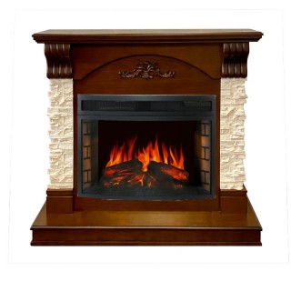 Каминокомплект Prague - Темный дуб/Сланец бежевый с очагом Dioramic 25 LED FX Royal Flame Каминокомплект Prague - Темный дуб/Сланец бежевый с очагом Dioramic 25 LED FX Royal Flame