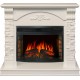 Каминокомплект Prague - Белый /Сланец белый с очагом Dioramic 25 LED FX Royal Flame
