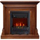 Каминокомплект Bradford - Орех с очагом Aspen Black Royal Flame