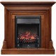 Каминокомплект Bradford - Орех с очагом Fobos FX Black Royal Flame