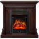 Каминокомплект Bradford - Темный дуб с очагом Majestic FX Black Royal Flame