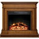Каминокомплект Newport - Орех с очагом Jupiter FX New Royal Flame