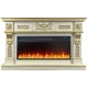 Каминокомплект Corsica - Слоновая кость с патиной (Ширина 1500 мм) с очагом Vision 42 LED Royal Flame