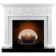 Каминокомплект Palace - Белый с черным с очагом Revillusion RLG25 Dimplex
