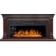 Каминокомплект Dallas - Темный дуб (Ширина 1665 мм) с очагом Vision 42 LOG LED Royal Flame
