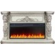 Каминокомплект Windsor 42 - Слоновая кость с темной патиной с очагом Vision 42 LED Royal Flame
