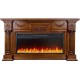 Каминокомплект London - Орех с очагом Vision 42 LED Royal Flame