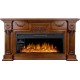 Каминокомплект London - Орех с очагом Vision 42 LOG LED Royal Flame