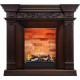 Каминокомплект Amalfi - Махагон коричневый антик с очагом Cassette 400 LNH-INT (с дровами) Dimplex