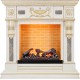 Каминокомплект Corsica - Белый шоколад с очагом Cassette 600 NH Dimplex
