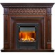 Каминокомплект Alexandria - Махагон коричневый антик с очагом Brookline Black Dimplex