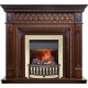Каминокомплект Alexandria - Махагон коричневый антик с очагом Danville Brass FB2 Dimplex