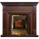 Каминокомплект Alexandria - Махагон коричневый антик с очагом Atherton Dimplex
