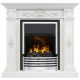 Каминокомплект Derby - Белый дуб с очагом Flagstaff Dimplex