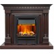 Каминокомплект Dallas - Темный дуб с очагом Brookline Black Dimplex