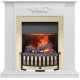 Каминокомплект Lumsden - Белый дуб с очагом Danville Brass FB2 Dimplex