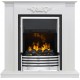 Каминокомплект Lumsden - Белый дуб с очагом Flagstaff Dimplex