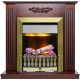 Каминокомплект Lumsden - Махагон коричневый антик с очагом Danville Antique Brass FB2 Dimplex