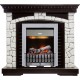 Каминокомплект Glasgow - Венге / Белый с очагом Danville Chrome FB2 Dimplex