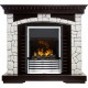 Каминокомплект Glasgow - Венге / Белый с очагом Flagstaff Dimplex