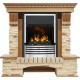 Каминокомплект Pierre Luxe - Дуб / Сланец с очагом Flagstaff Dimplex