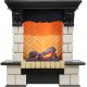 Каминокомплект Pierre Luxe - Венге / Шампань (Высота 975мм) с очагом Cassette 400 NH Dimplex