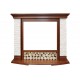 Каминокомплект Country - Орех/Сланец белый с очагом Jupiter FX New Royal Flame