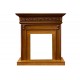 Каминокомплект Valletta - Орех с очагом Danville Antique Brass FB2 Dimplex