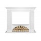 Каминокомплект Village - Белый с очагом Dioramic 25 LED FX Royal Flame