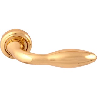 Дверная ручка на розетке 242 V Liscia Полированная латунь Дверная ручка на розетке 242 V Liscia Полированная латунь