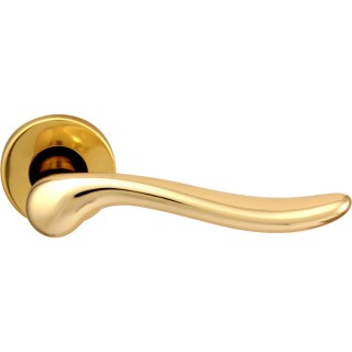 Дверная ручка на розетке 118R Amalfi Полированная латунь Дверная ручка на розетке 118R Amalfi Полированная латунь