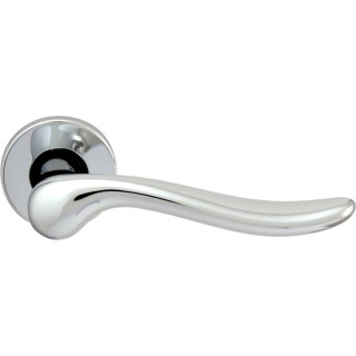 Дверная ручка на розетке 118R Amalfi Полированный хром Дверная ручка на розетке 118R Amalfi Полированный хром