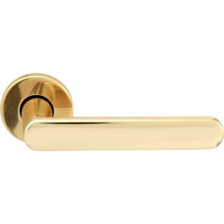 Дверная ручка на розетке Forme 212R Solis Полированная латунь Дверная ручка на розетке Forme 212R Solis Полированная латунь