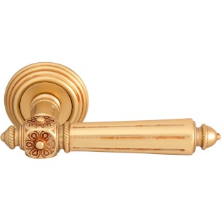 Дверная ручка на розетке Melodia 246 P Nike Французское золото Дверная ручка на розетке Melodia 246 P Nike Французское золото