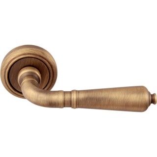 Дверная ручка на розетке 130 V Antik Матовая бронза Дверная ручка на розетке 130 V Antik Матовая бронза