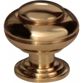 Мебельная ручка Melodia 806 PB Victorian 30x33 mm Полированная латунь 